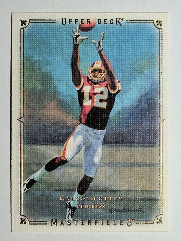 2008 UD Masterpieces #60 Malcolm Kelly RC
