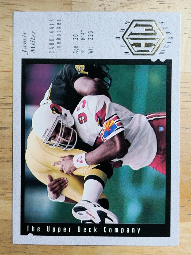 1994 Upper Deck #31 Jamir Miller HW