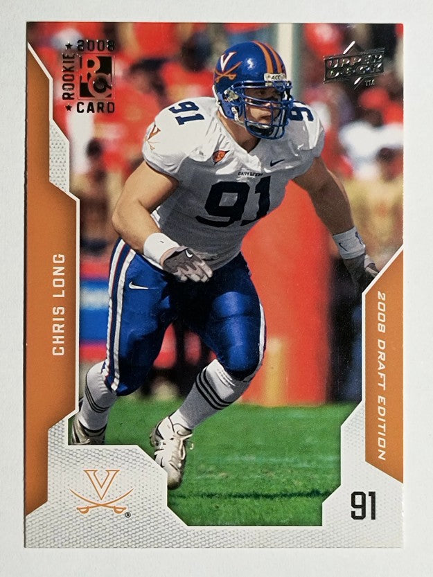 2008 Upper Deck Draft Edition #17 Chris Long RC