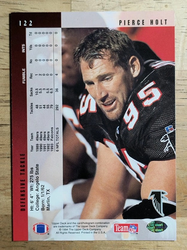 1994 Upper Deck #122 Pierce Holt