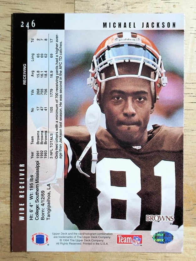 1994 Upper Deck #246 Michael Jackson