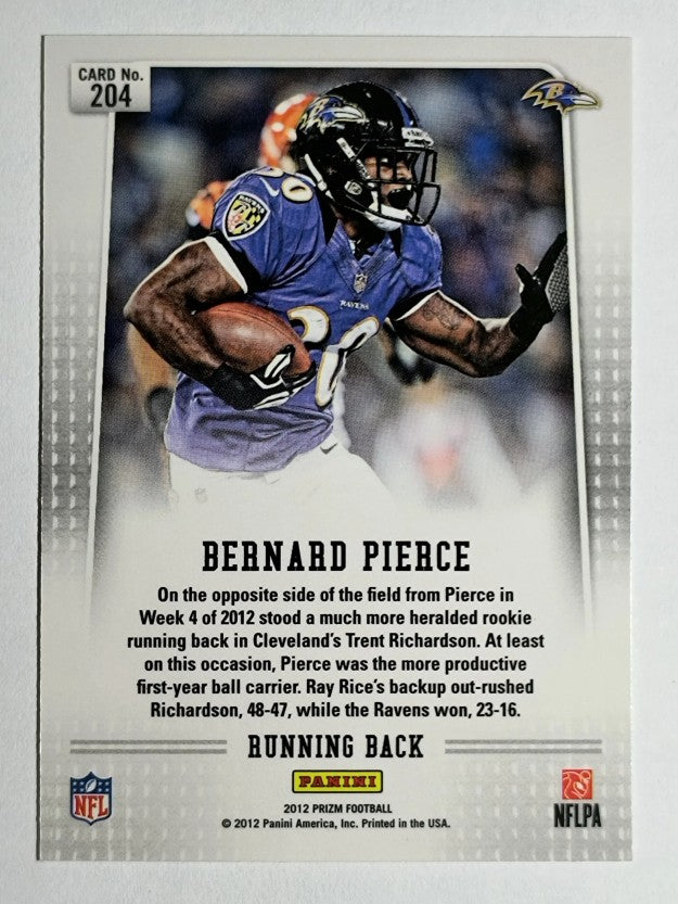 2012 Panini Prizm #204 Bernard Pierce RC