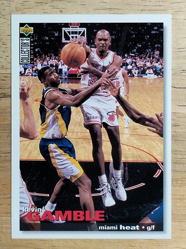 1995-96 Collector's Choice #72 Kevin Gamble