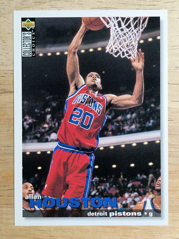 1995-96 Collector's Choice #80 Allan Houston