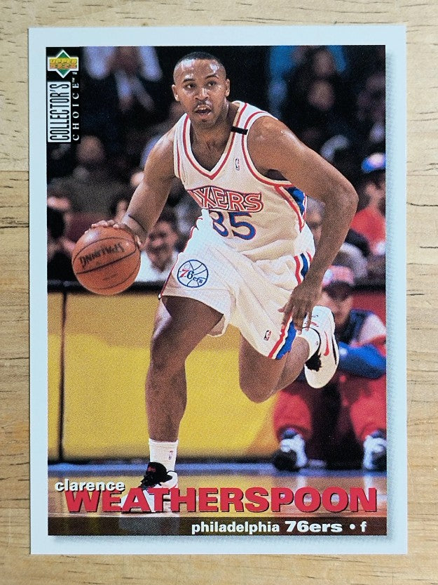 1995-96 Collector's Choice #82 Clarence Weatherspoon