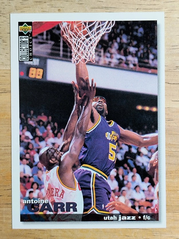 1995-96 Collector's Choice #91 Antoine Carr