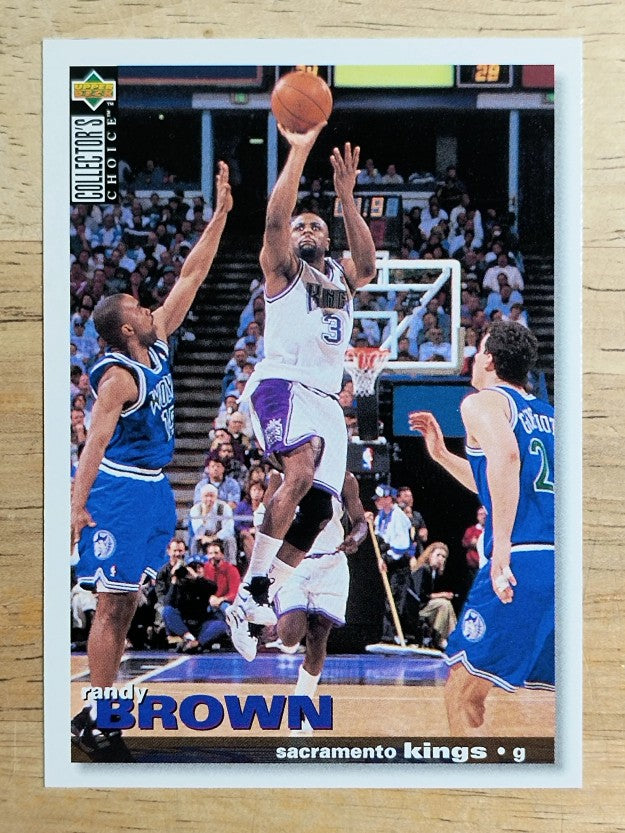 1995-96 Collector's Choice #105 Randy Brown