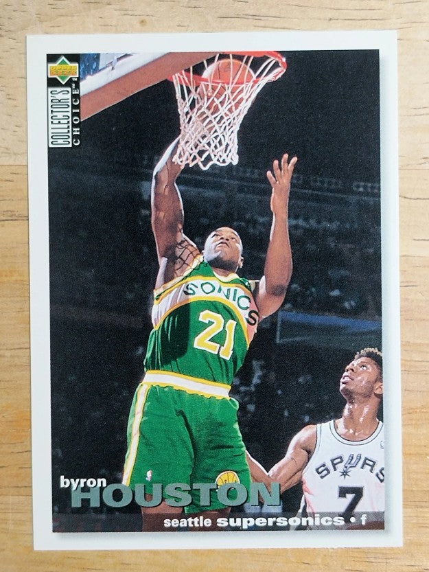 1995-96 Collector's Choice #119 Byron Houston