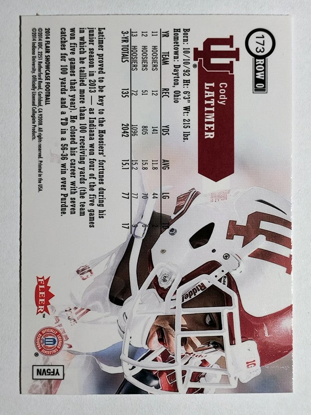 2014 Flair Showcase #173 Cody Latimer R0