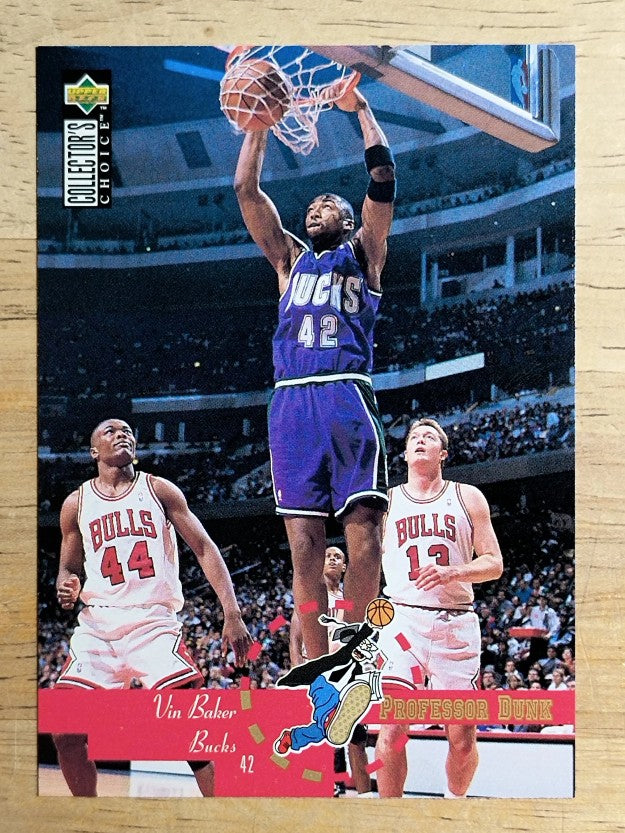 1995-96 Collector's Choice #197 Vin Baker PD