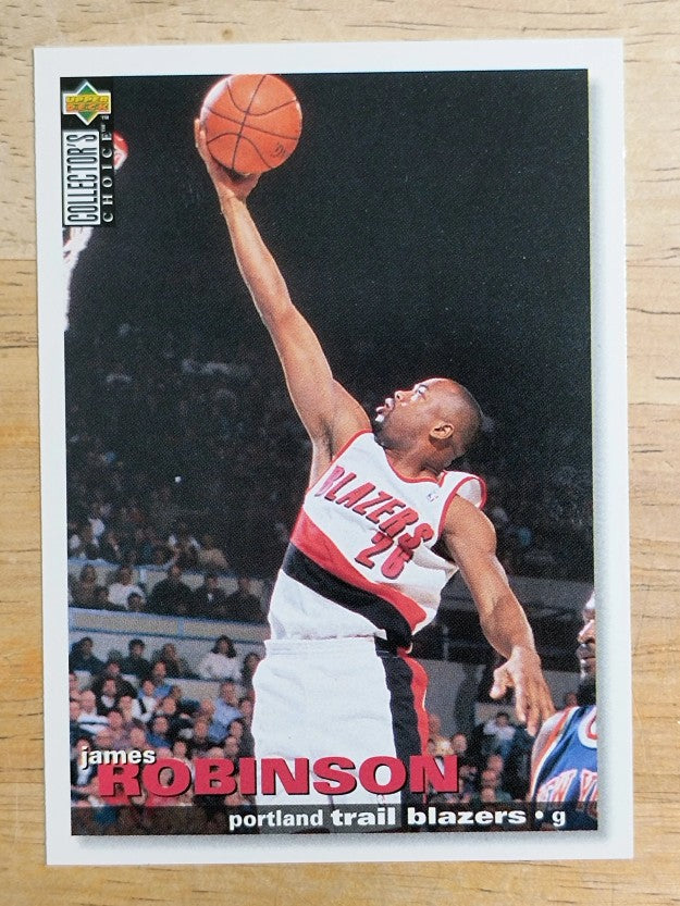 1995-96 Collector's Choice #221 James Robinson