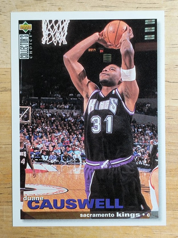 1995-96 Collector's Choice #224 Duane Causwell