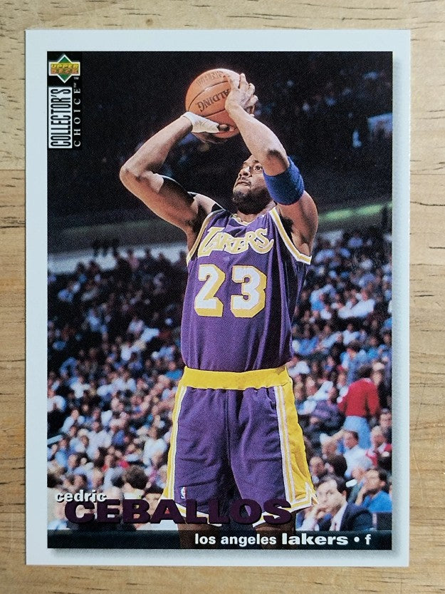 1995-96 Collector's Choice #241 Cedric Ceballos