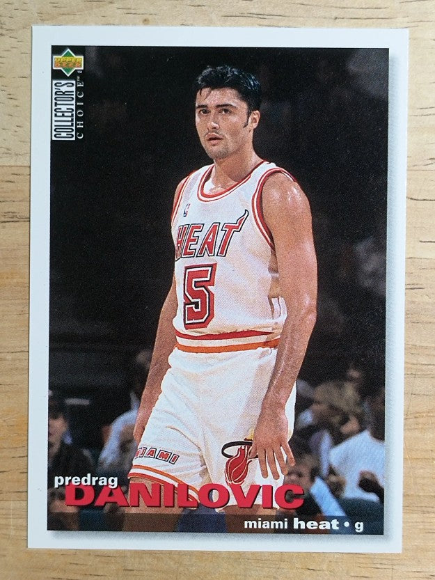 1995-96 Collector's Choice #245 Sasha Danilovic RC