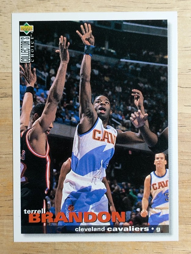 1995-96 Collector's Choice #257 Terrell Brandon