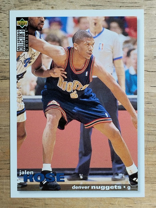 1995-96 Collector's Choice #268 Jalen Rose