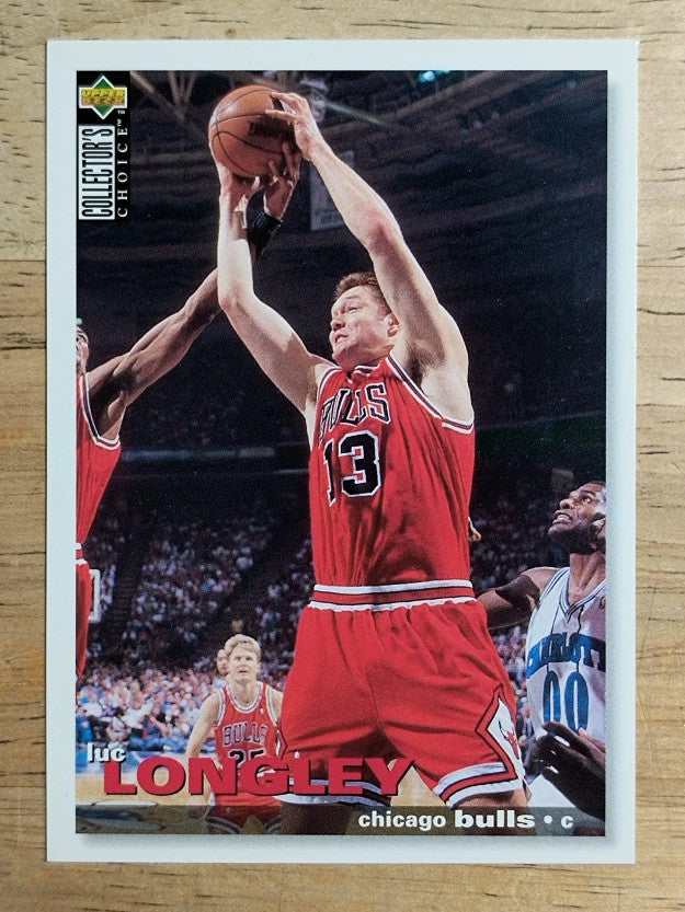 1995-96 Collector's Choice #287 Luc Longley