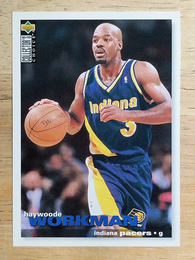 1995-96 Collector's Choice #291 Haywoode Workman