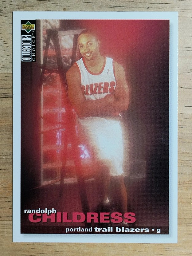 1995-96 Collector's Choice #292 Randolph Childress RC