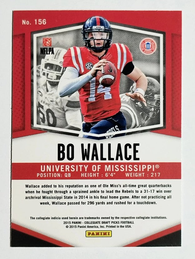 2015 Panini Prizm Draft Picks #156 Bo Wallace RC