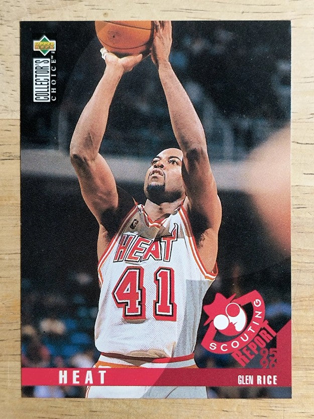 1995-96 Collector's Choice #334 Glen Rice SR