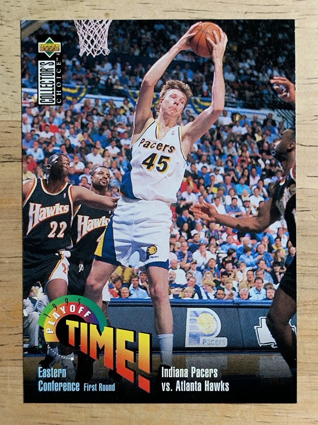 1995-96 Collector's Choice #351 Rik Smits PT