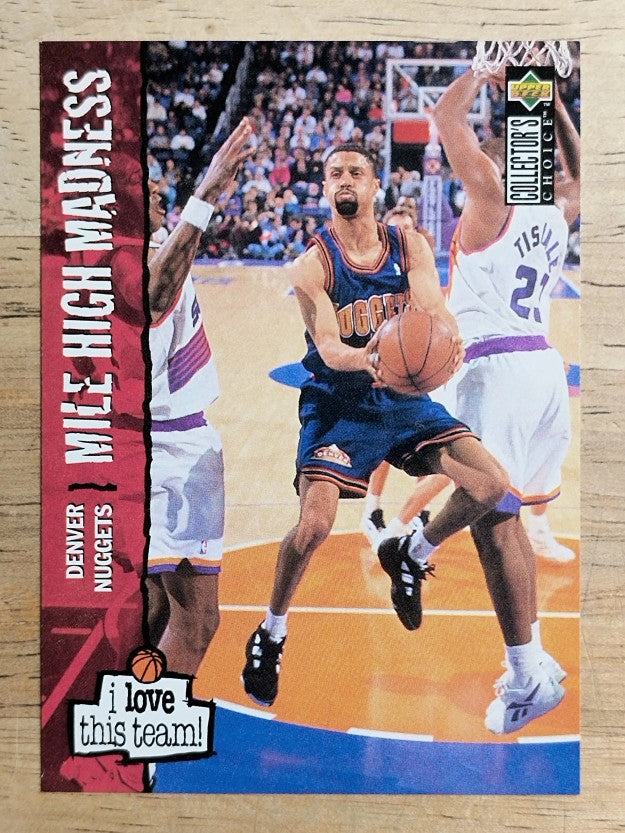 1995-96 Collector's Choice #372 Mahmoud Abdul-Rauf LOVE