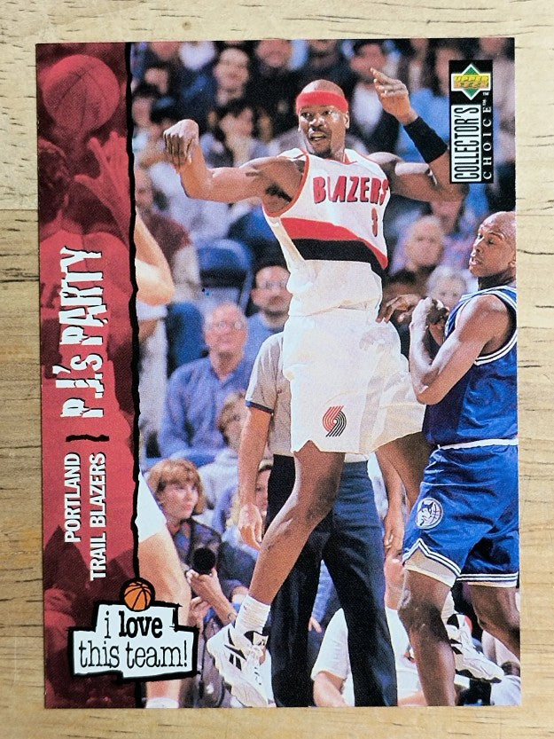 1995-96 Collector's Choice #387 Clifford Robinson LOVE