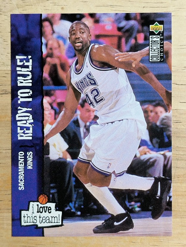 1995-96 Collector's Choice #388 Walt Williams LOVE