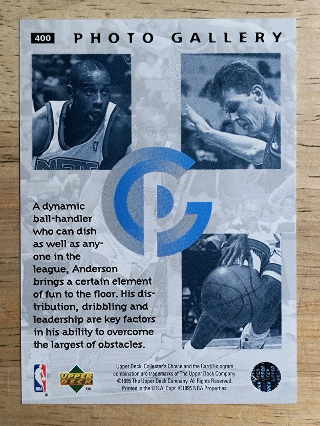 1995-96 Collector's Choice #400 Kenny Anderson PG