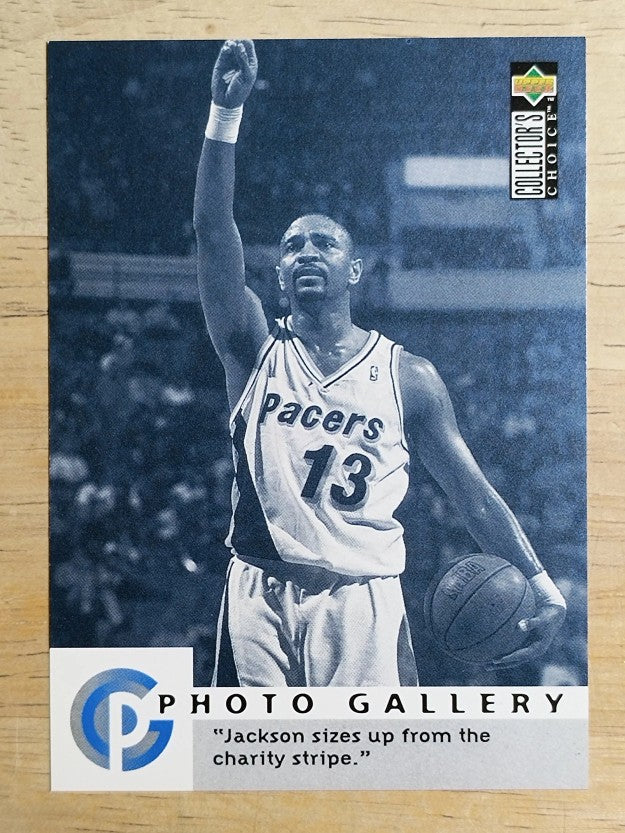 1995-96 Collector's Choice #401 Mark Jackson PG