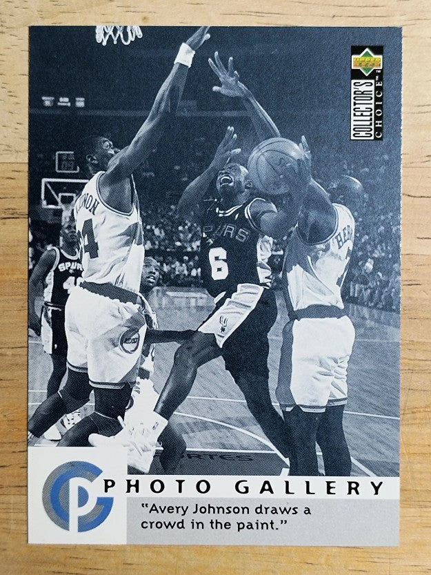 1995-96 Collector's Choice #403 Avery Johnson PG