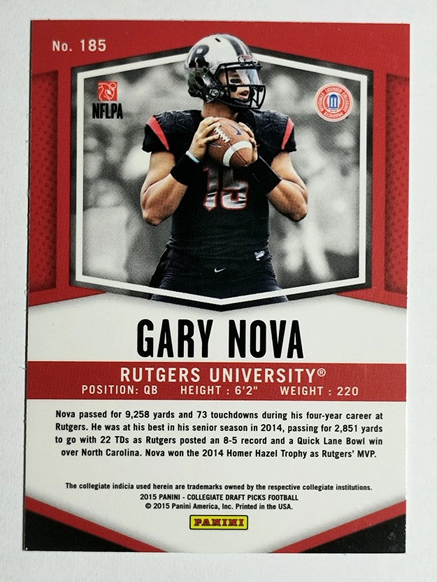 2015 Panini Prizm Draft Picks #185 Gary Nova RC