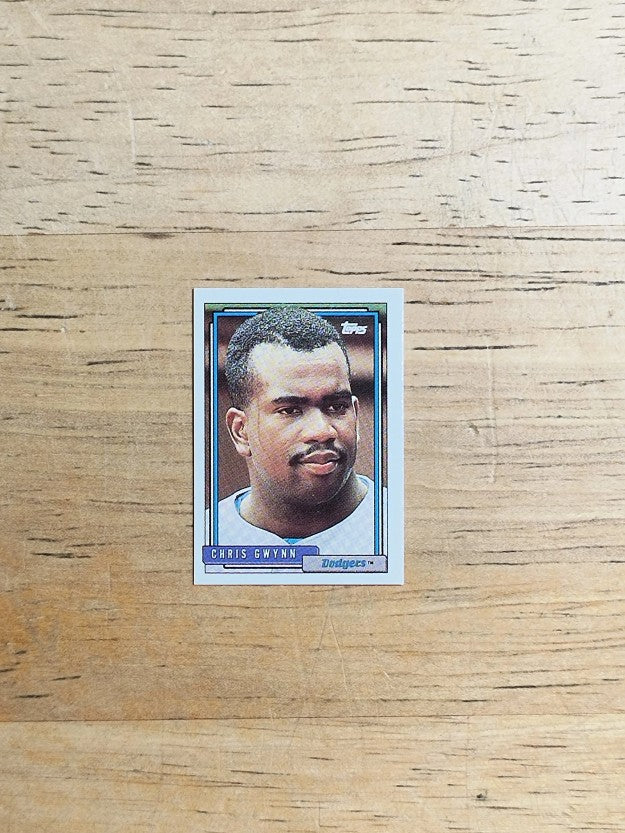 1992 Topps Micro #604 Chris Gwynn