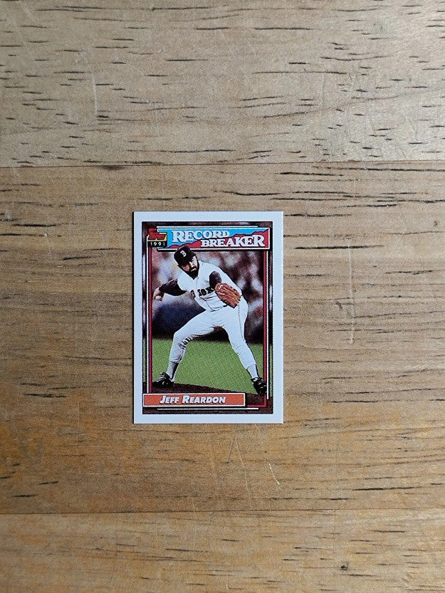 1992 Topps Micro #3 Jeff Reardon RB