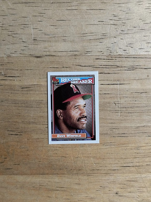 1992 Topps Micro #5 Dave Winfield RB
