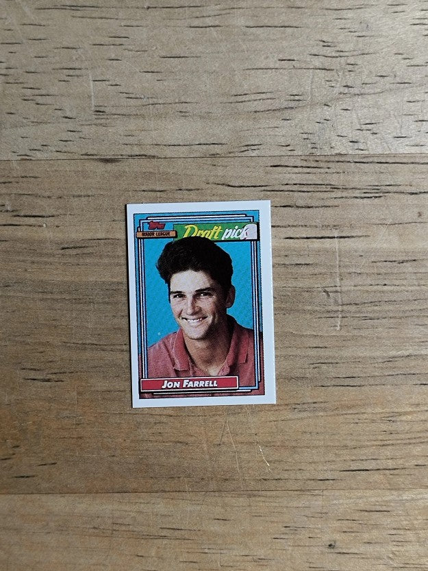 1992 Topps Micro #9 Jon Farrell RC