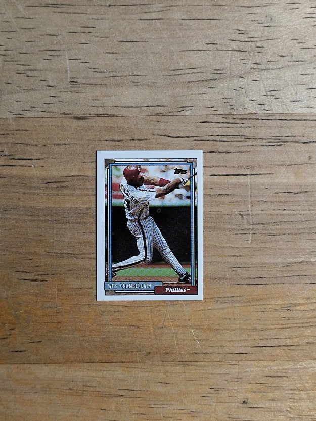 1992 Topps Micro #14 Wes Chamberlain