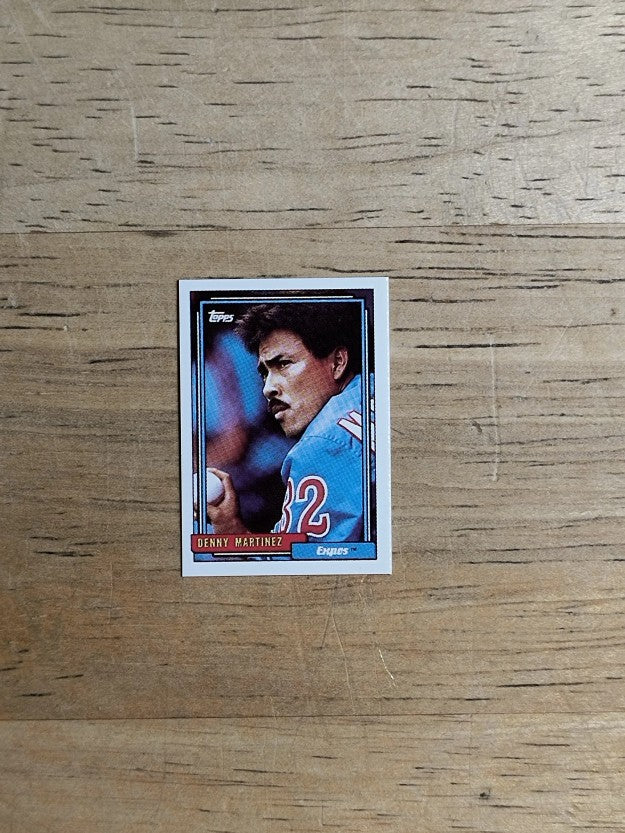 1992 Topps Micro #15 Dennis Martinez