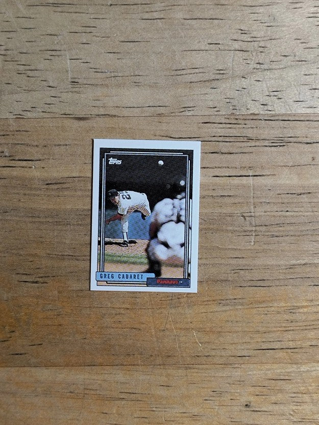 1992 Topps Micro #18 Greg Cadaret