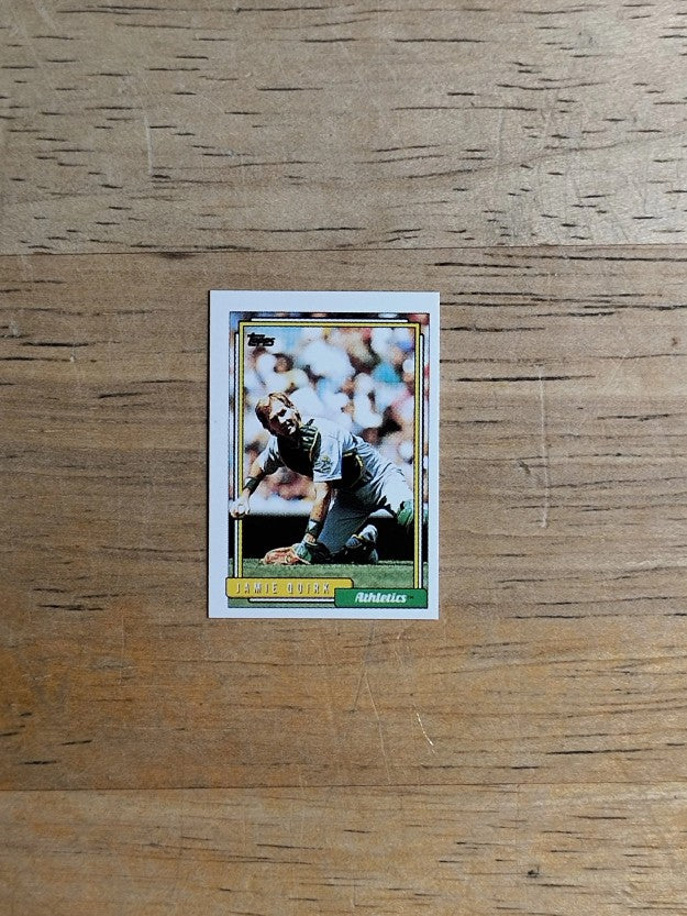 1992 Topps Micro #19 Jamie Quirk
