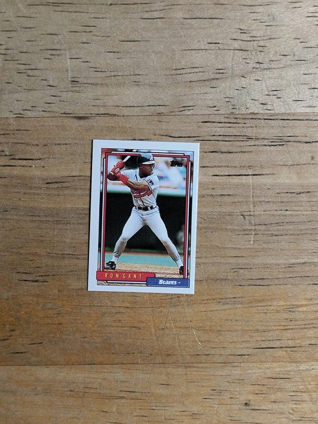 1992 Topps Micro #25 Ron Gant