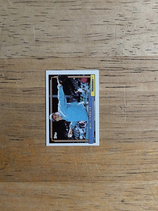1992 Topps Micro #28 Mike Schooler
