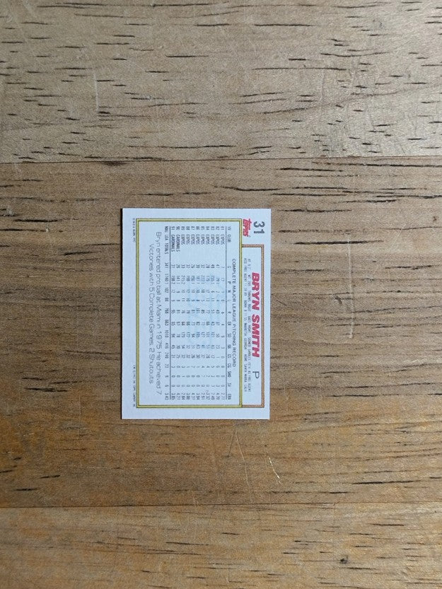 1992 Topps Micro #31 Bryn Smith