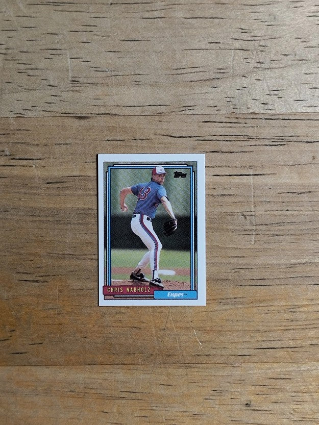 1992 Topps Micro #32 Chris Nabholz