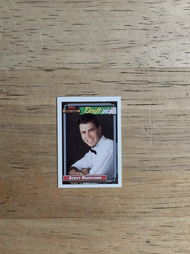 1992 Topps Micro #36 Scott Ruffcorn RC