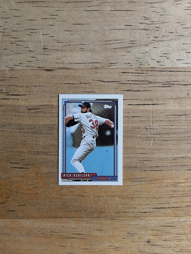 1992 Topps Micro #44 Rick Aguilera