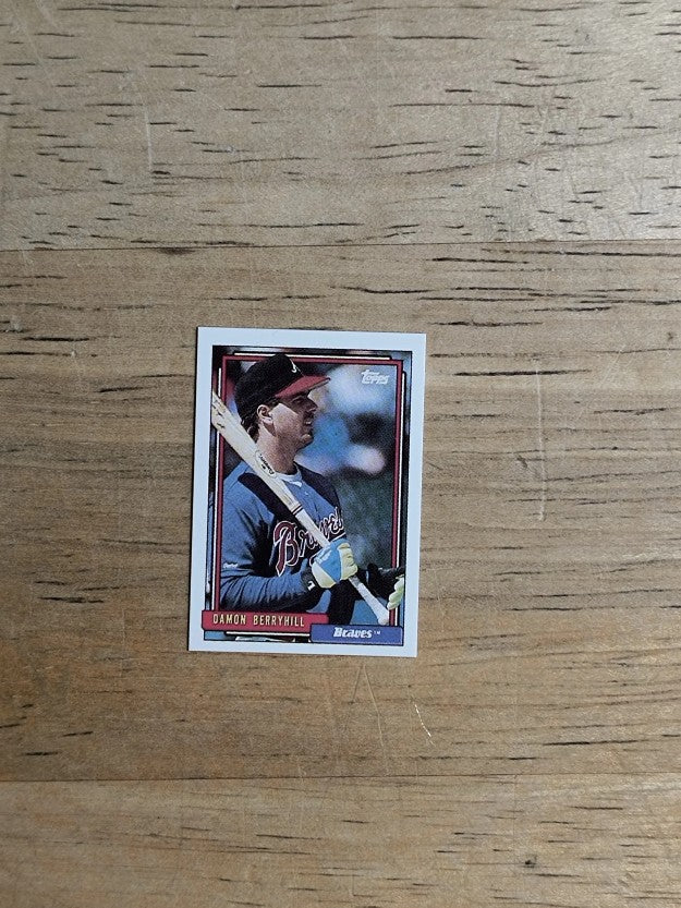 1992 Topps Micro #49 Damon Berryhill