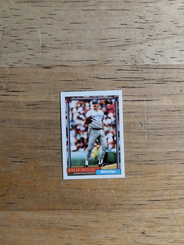1992 Topps Micro #54 David Wells