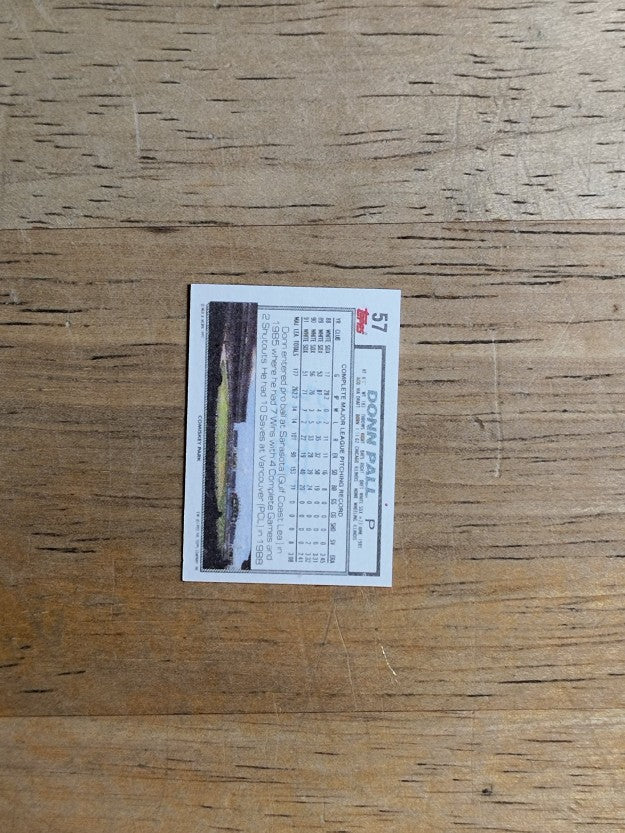 1992 Topps Micro #57 Donn Pall